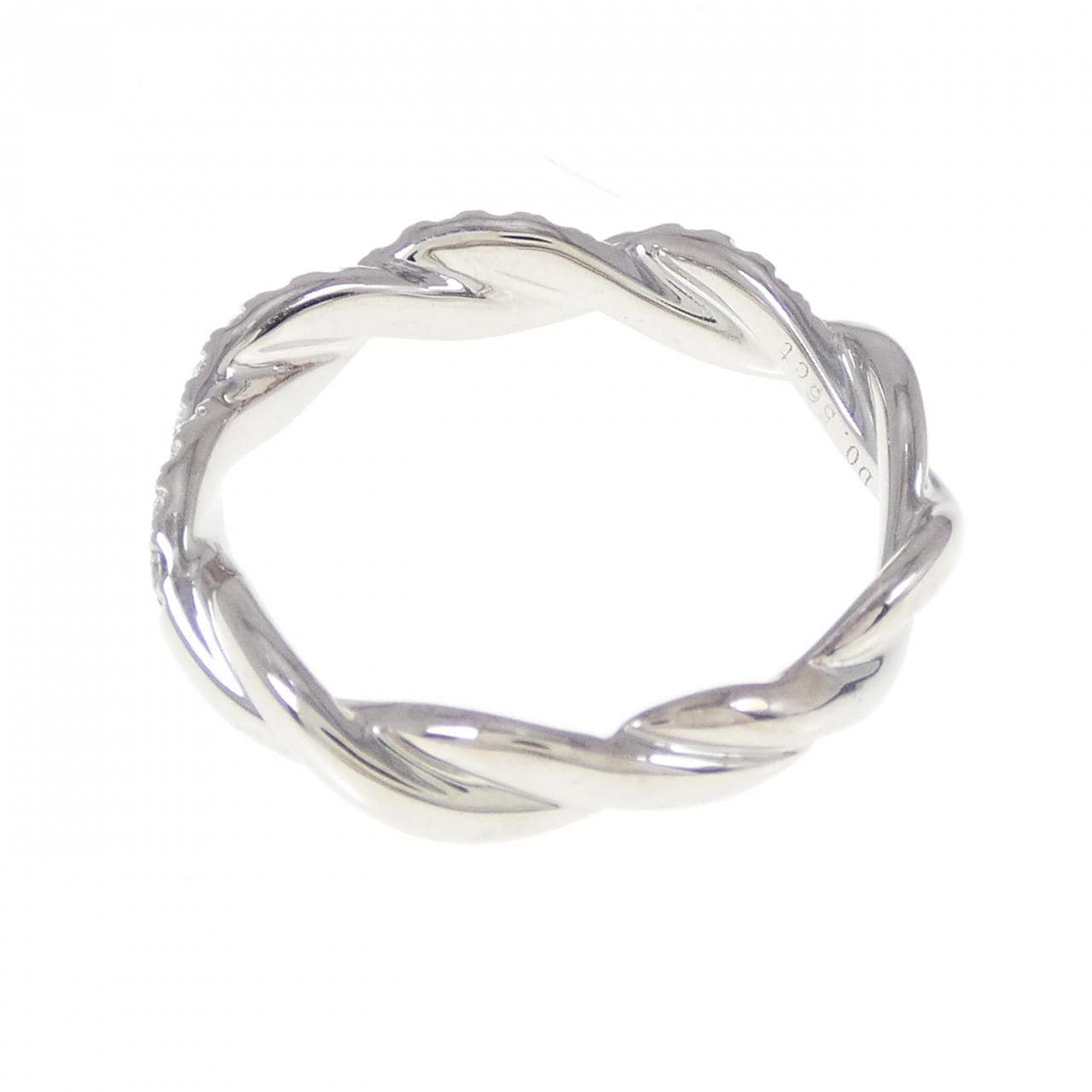 750WG ダイヤモンド リング 0.56CT