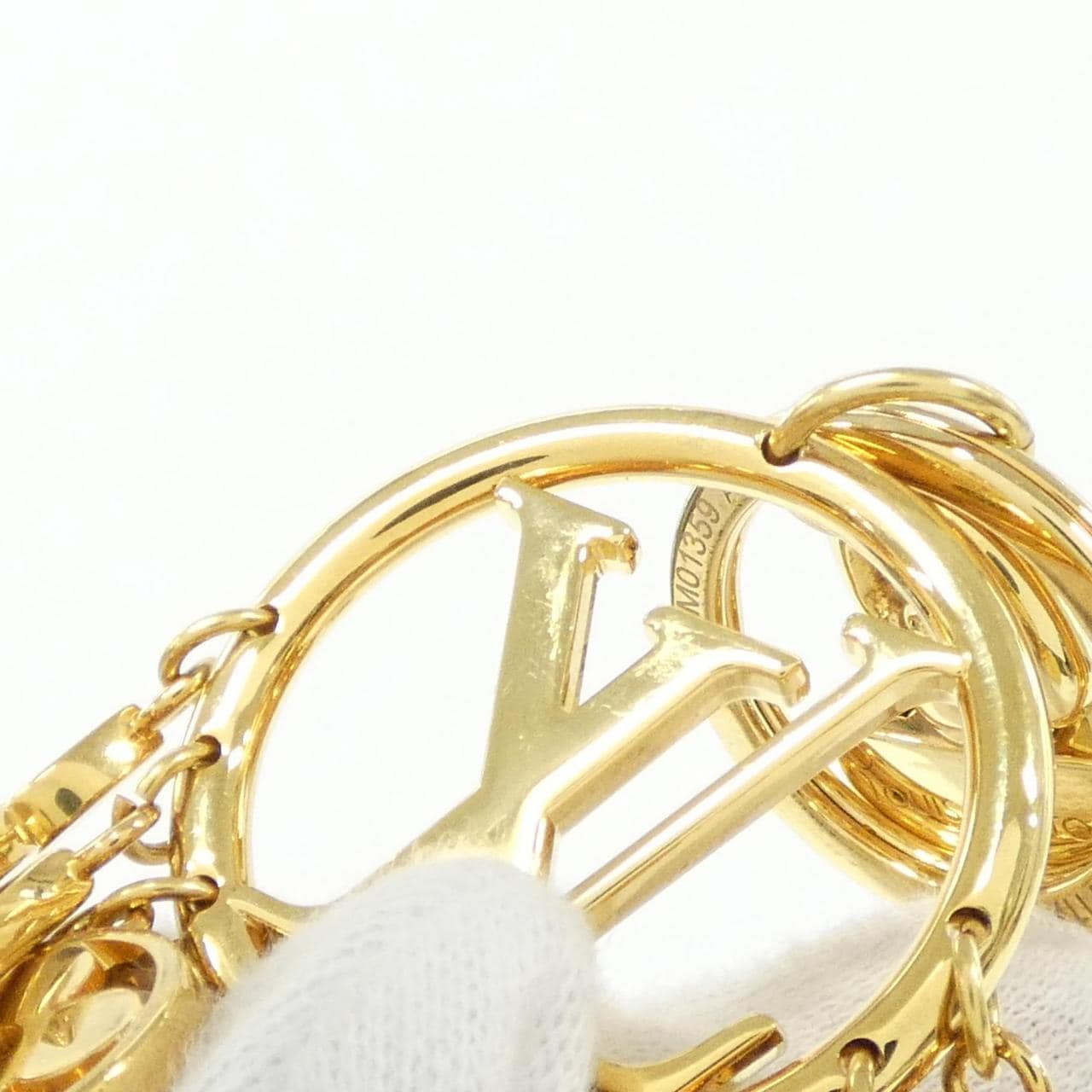 ルイヴィトン ポルト クレ LVサークル トゥインクリンク M01359 キーリング