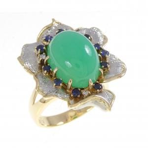 イシカワノブコ カルセドニー リング