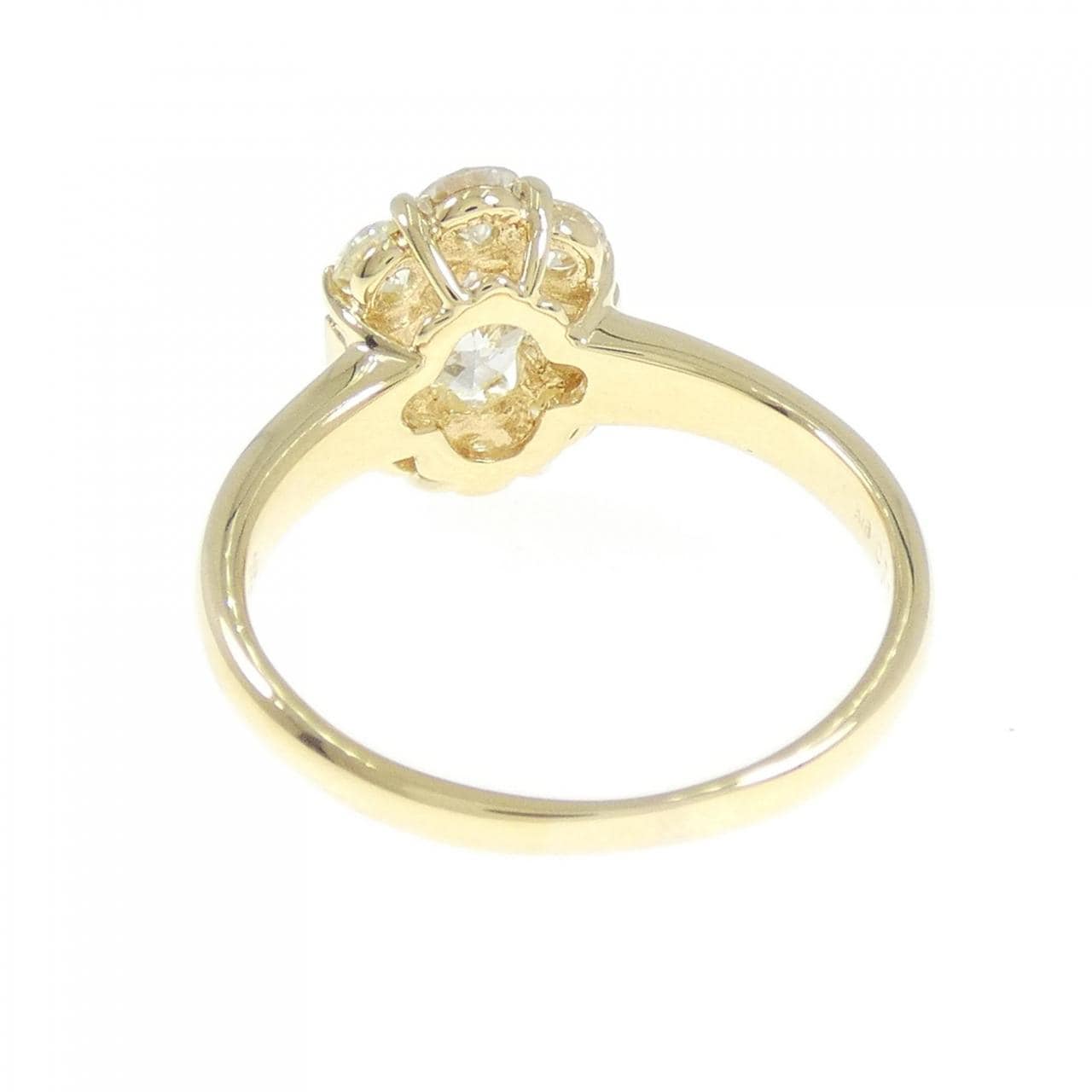 K18YG ダイヤモンド リング 0.77CT