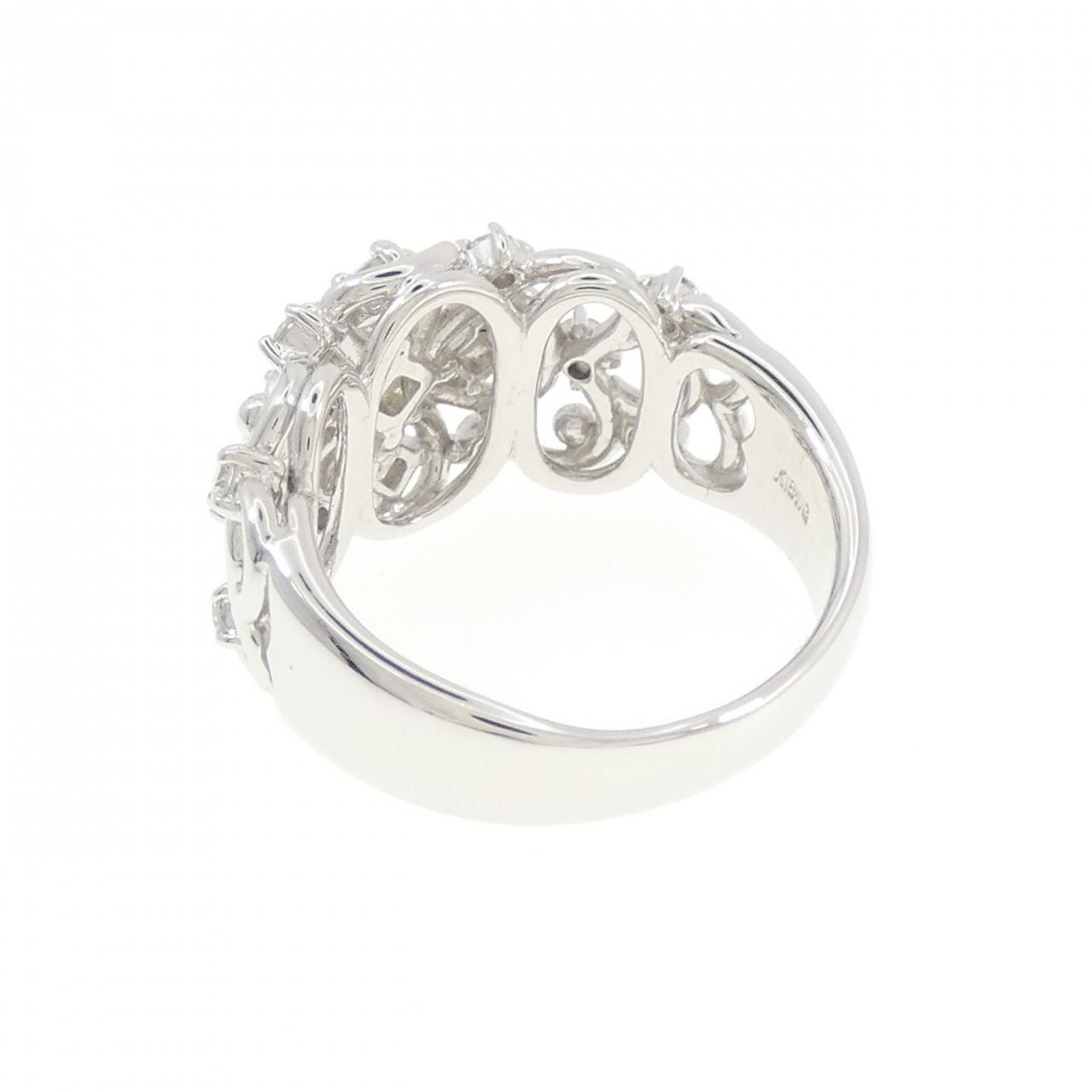 K18WG ダイヤモンド リング 0.25CT