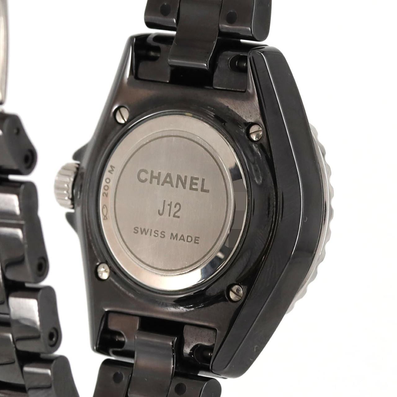 シャネル J12ファントム33mmセラミック H6346 セラミック クォーツ