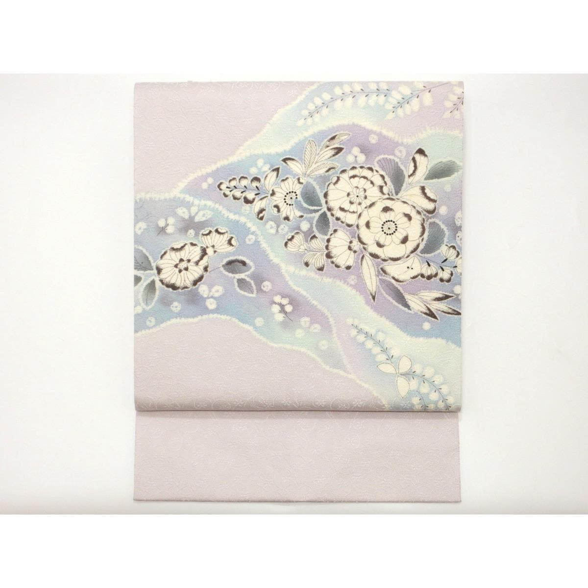 名古屋帯　染帯　友禅加工