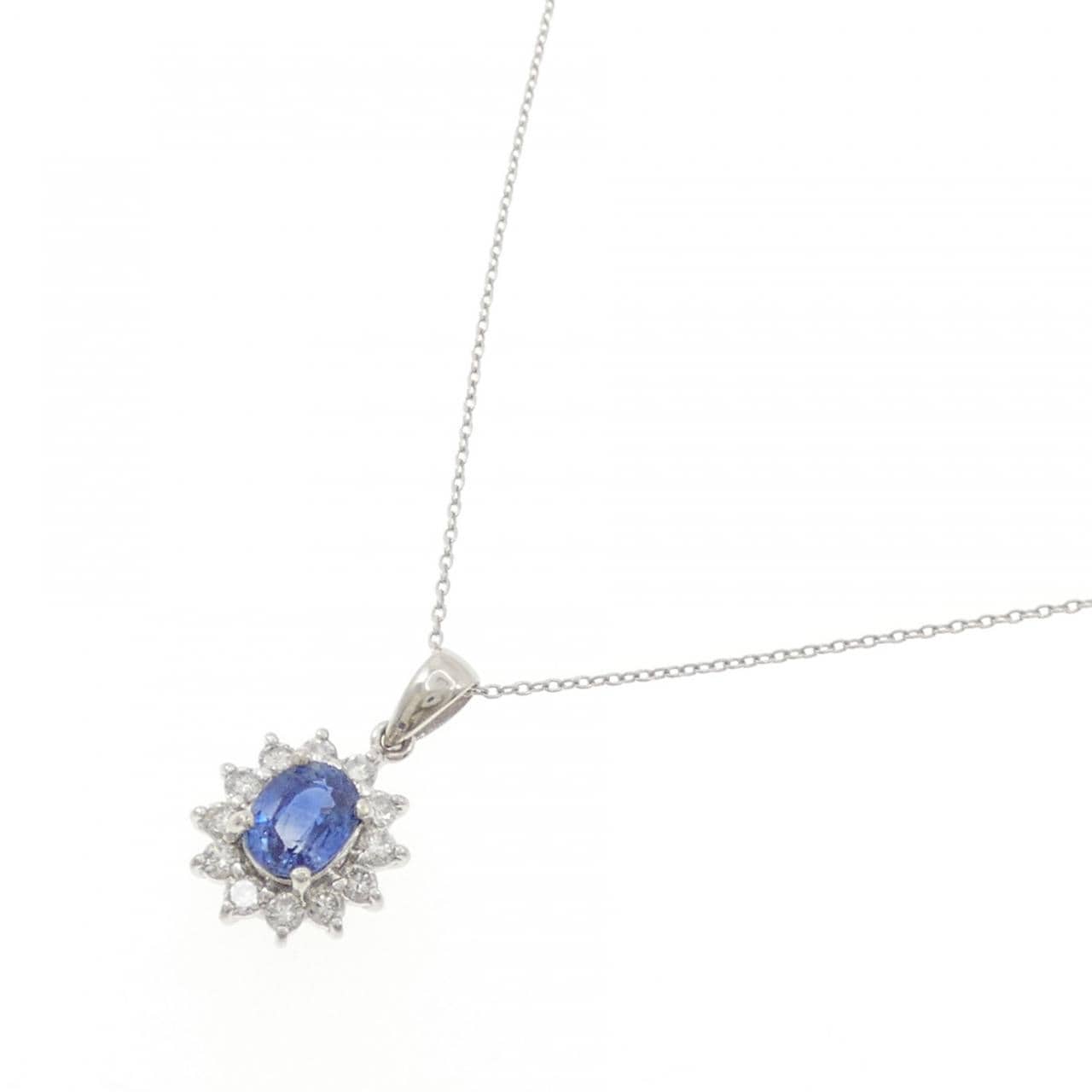 PT900/PT850 サファイヤ ネックレス 1.08CT