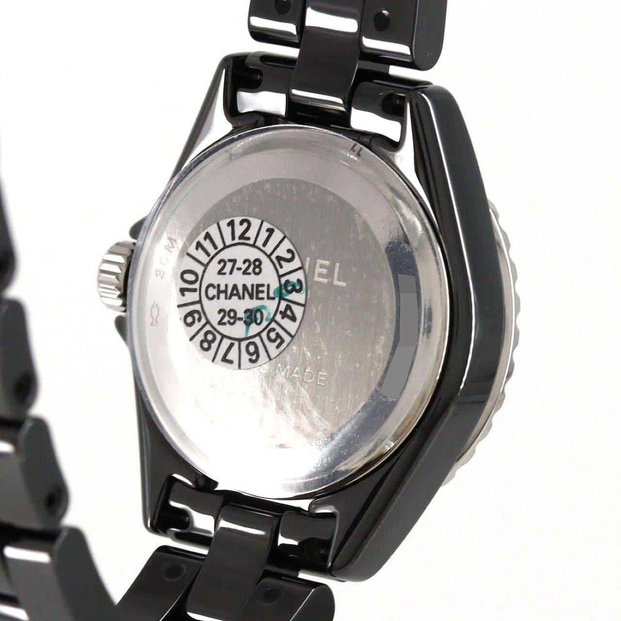 【新品】シャネル J12 28mm セラミック･12P H10135 セラミック クォーツ