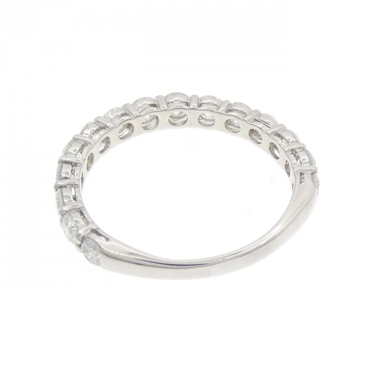 PT900 ハーフエタニティ ダイヤモンド リング 1.00CT