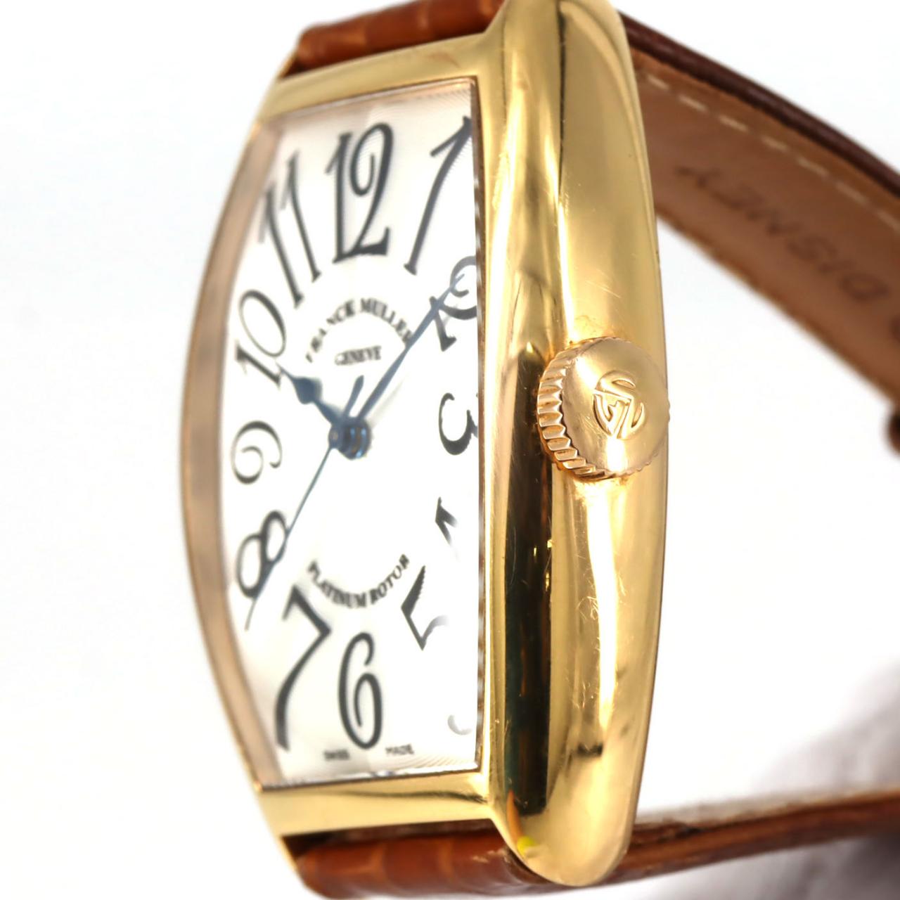 フランクミュラー トノーカーヴェックス RG 5850SC PG･RG 自動巻