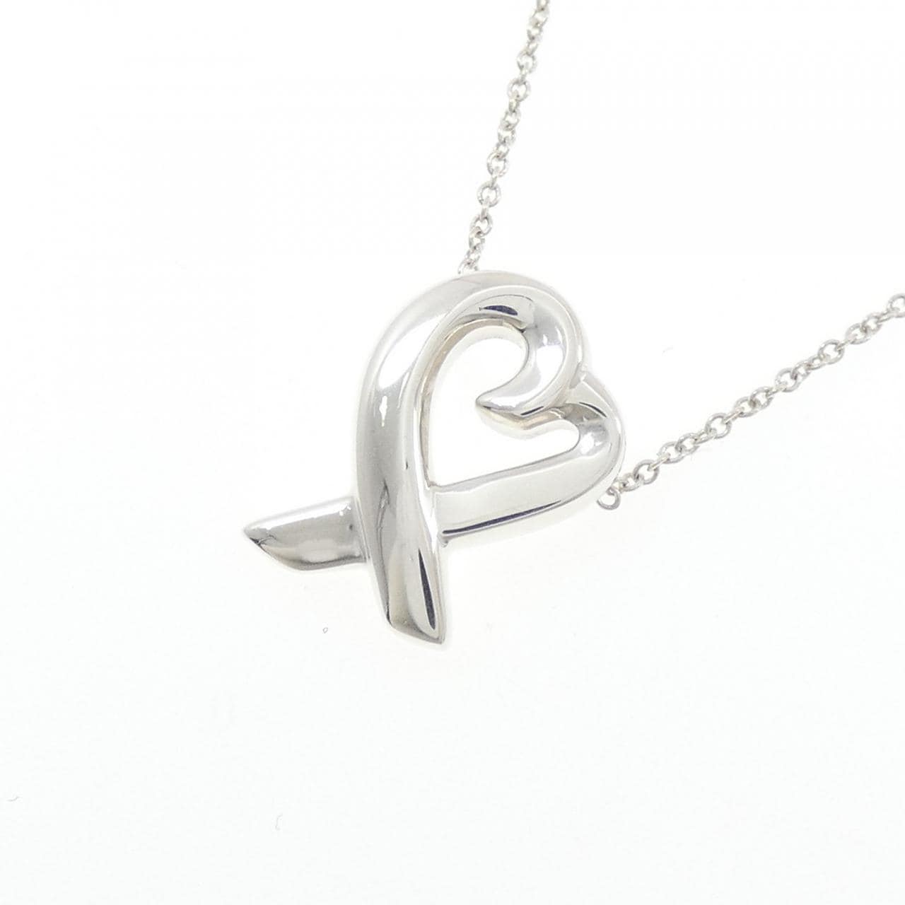 ティファニー ラビングハート スモール ネックレス