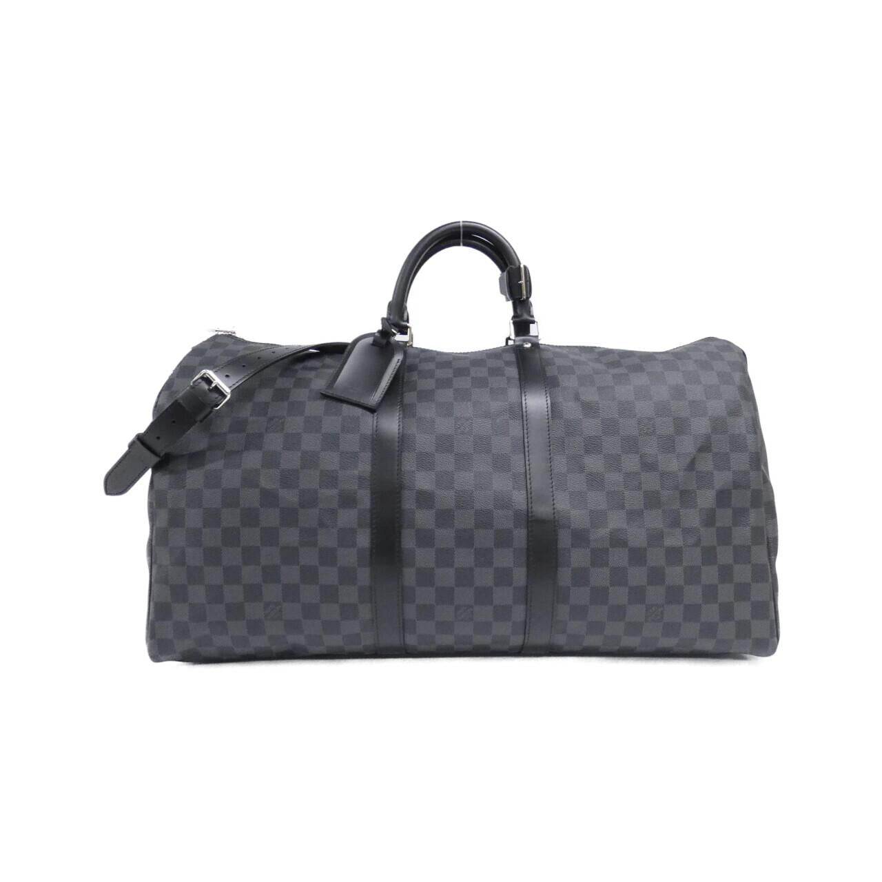 ルイヴィトン ダミエ グラフィット キーポル バンドリエール 55cm N41413 ボストンバッグ