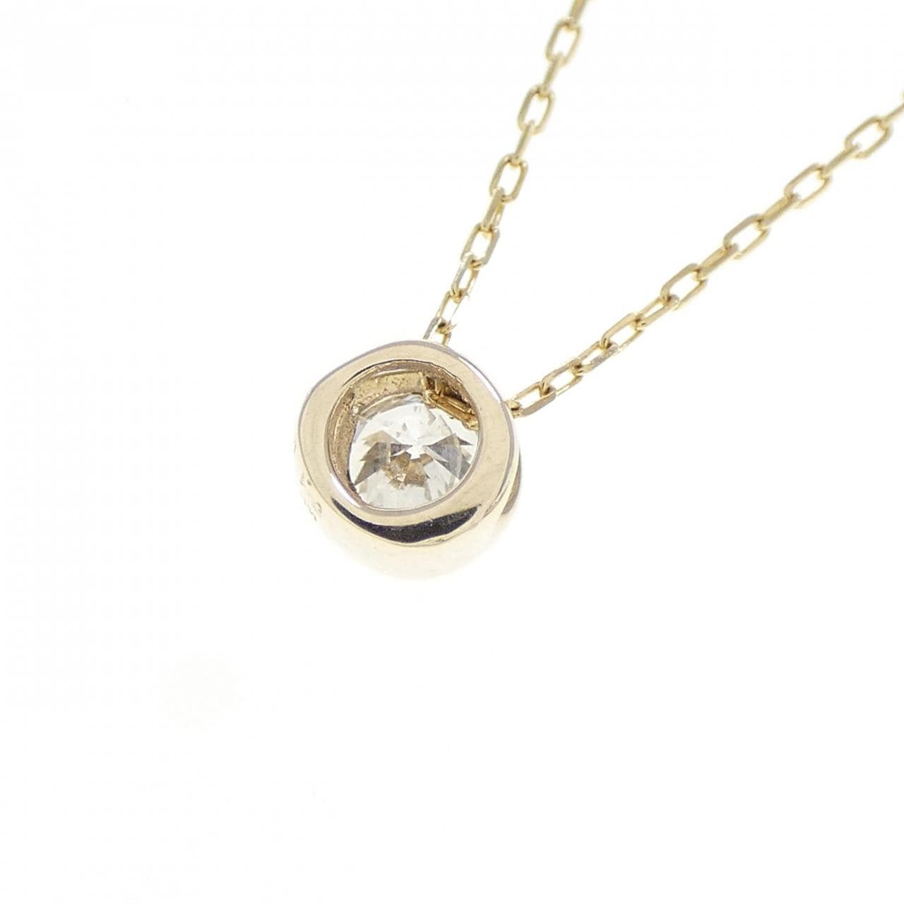 K10YG ダイヤモンド ネックレス 0.10CT