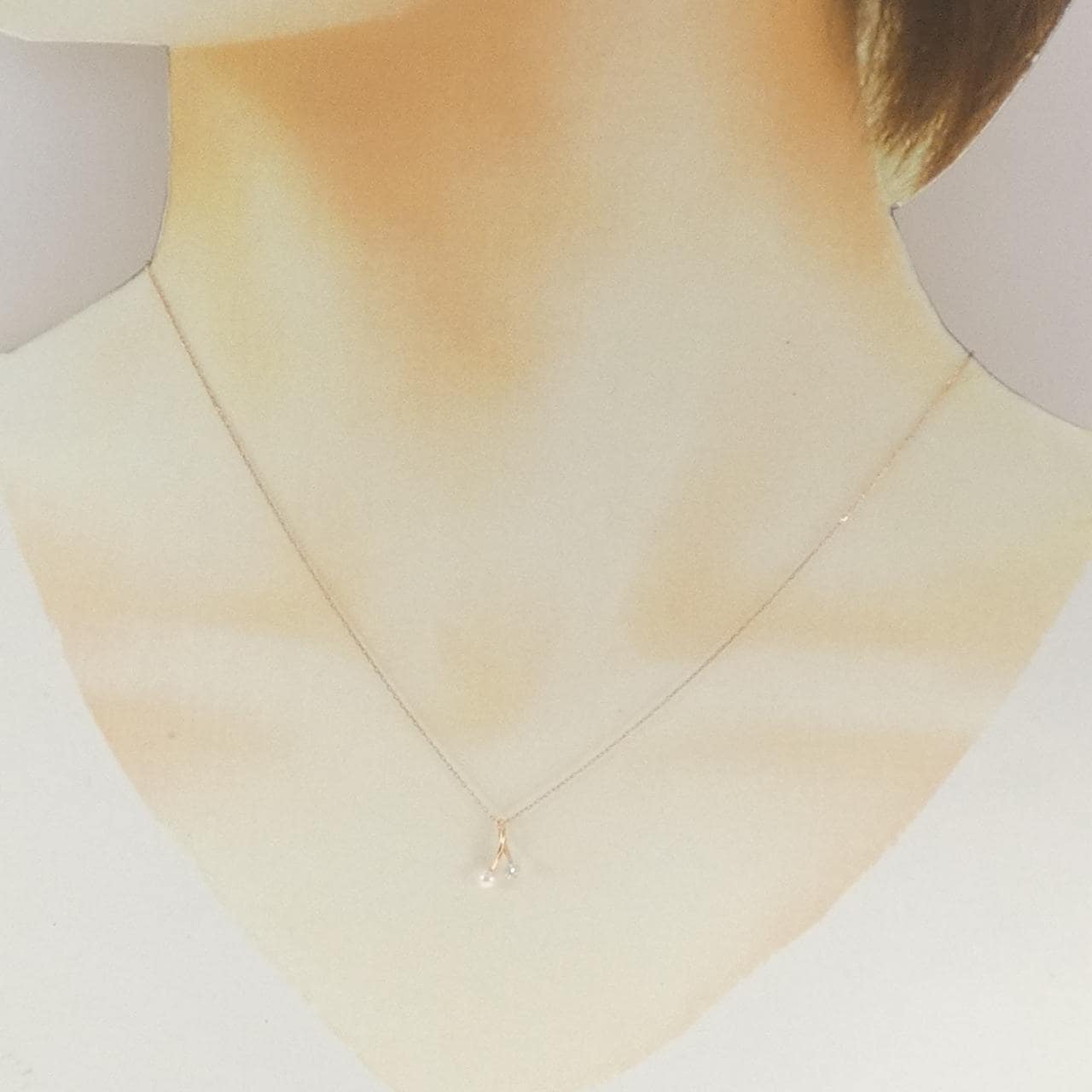 K10PG アコヤパール ネックレス 3.4mm