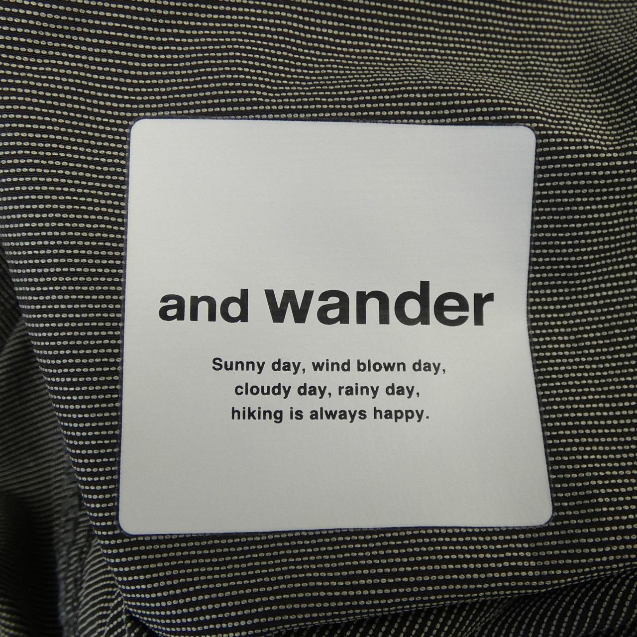 アンドワンダー and wander 574-5282076 パンツ