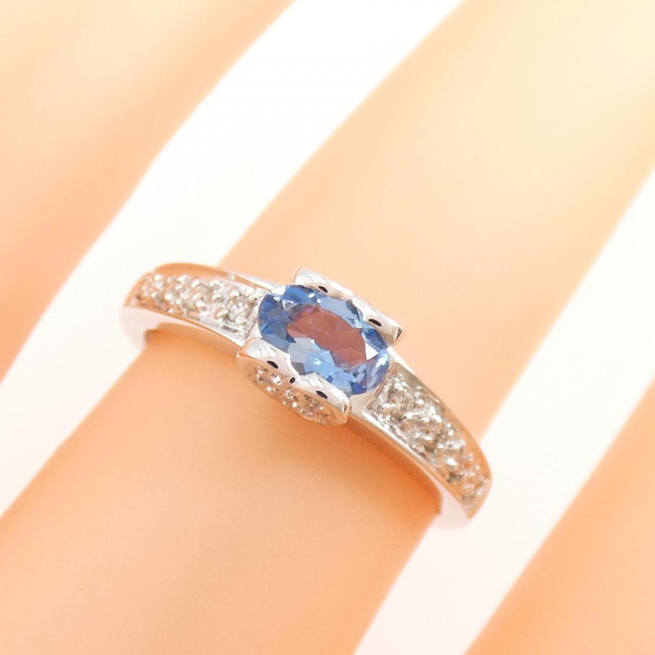 コメ兵｜K18WG ブルートパーズ リング 0.36CT｜ジュエリー｜リング