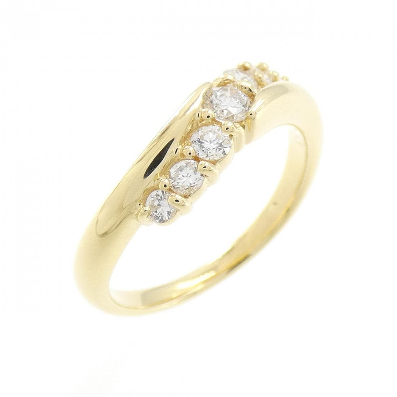 K18YG ダイヤモンド リング 0.33CT