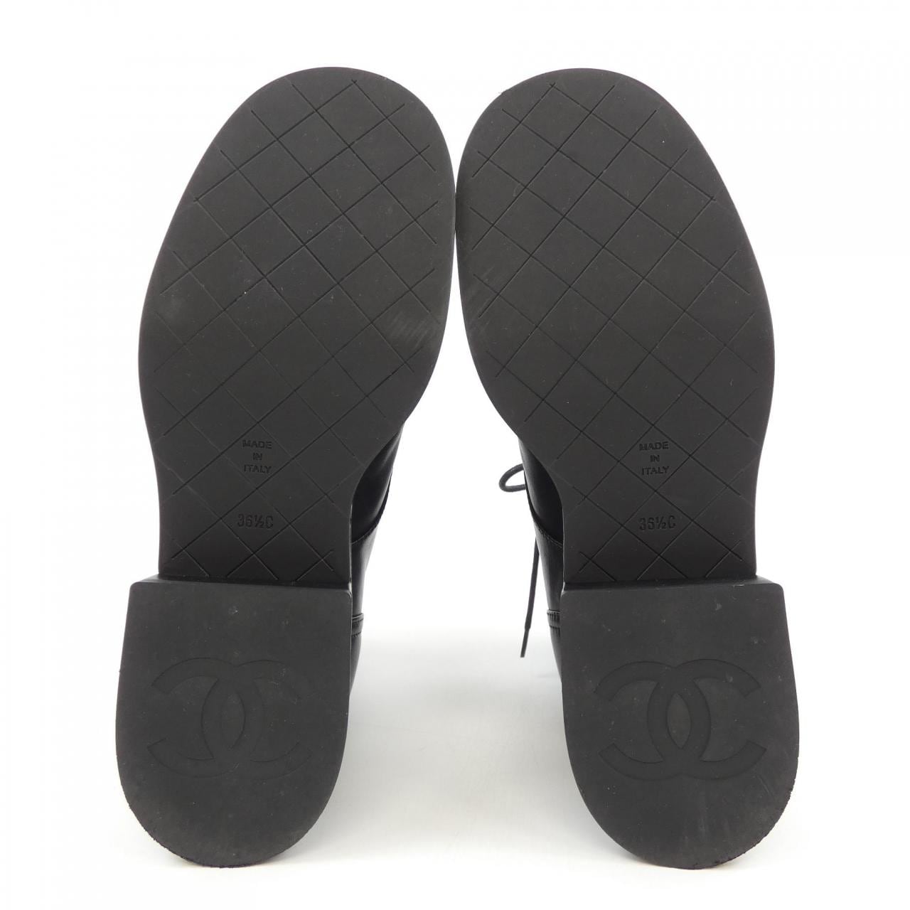 シャネル CHANEL レースアップ LACE UP G37956X01000 ブーツ