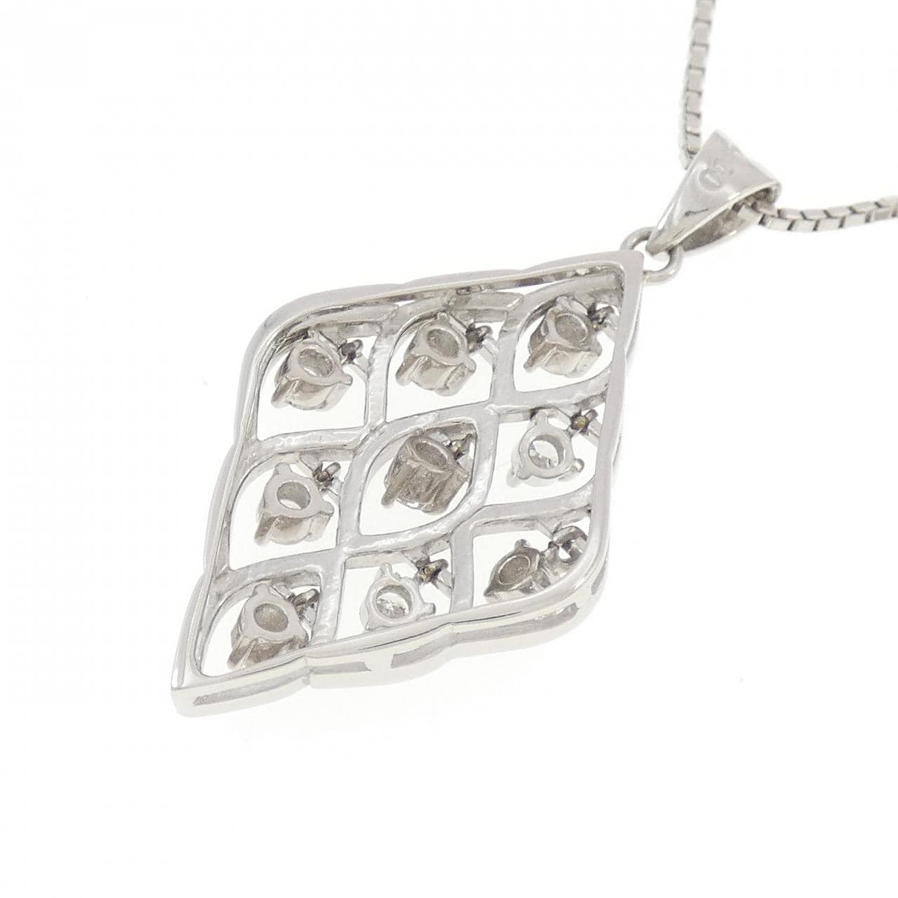 PT900/PT850 ダイヤモンド ネックレス 0.36CT
