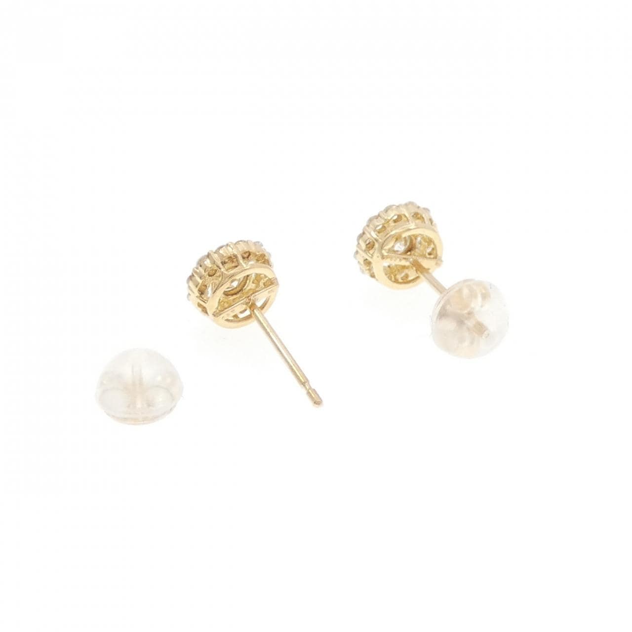 【リメイク】K18YG ダイヤモンド ピアス 0.40CT