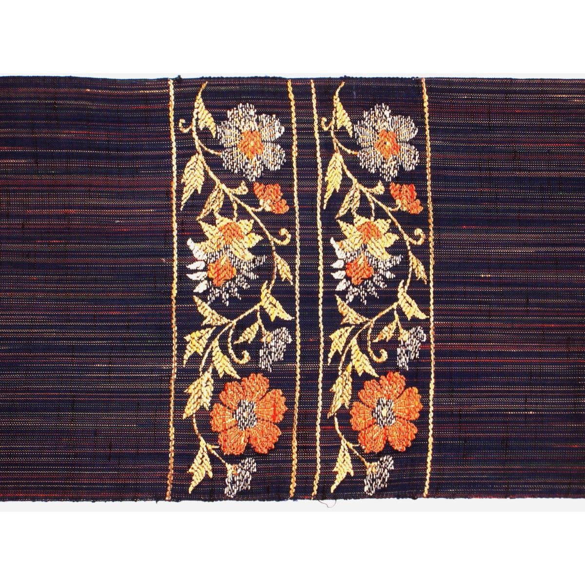 【未使用品】名古屋帯　紬織