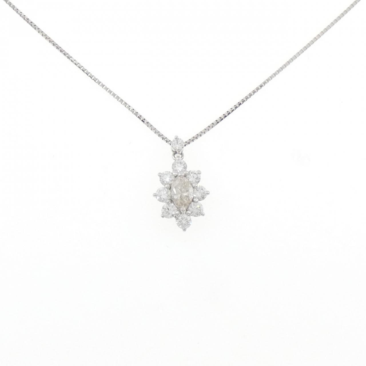 PT900/PT850 ダイヤモンド ネックレス 0.27CT
