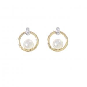 ミキモト アコヤパール ピアス 5.4mm