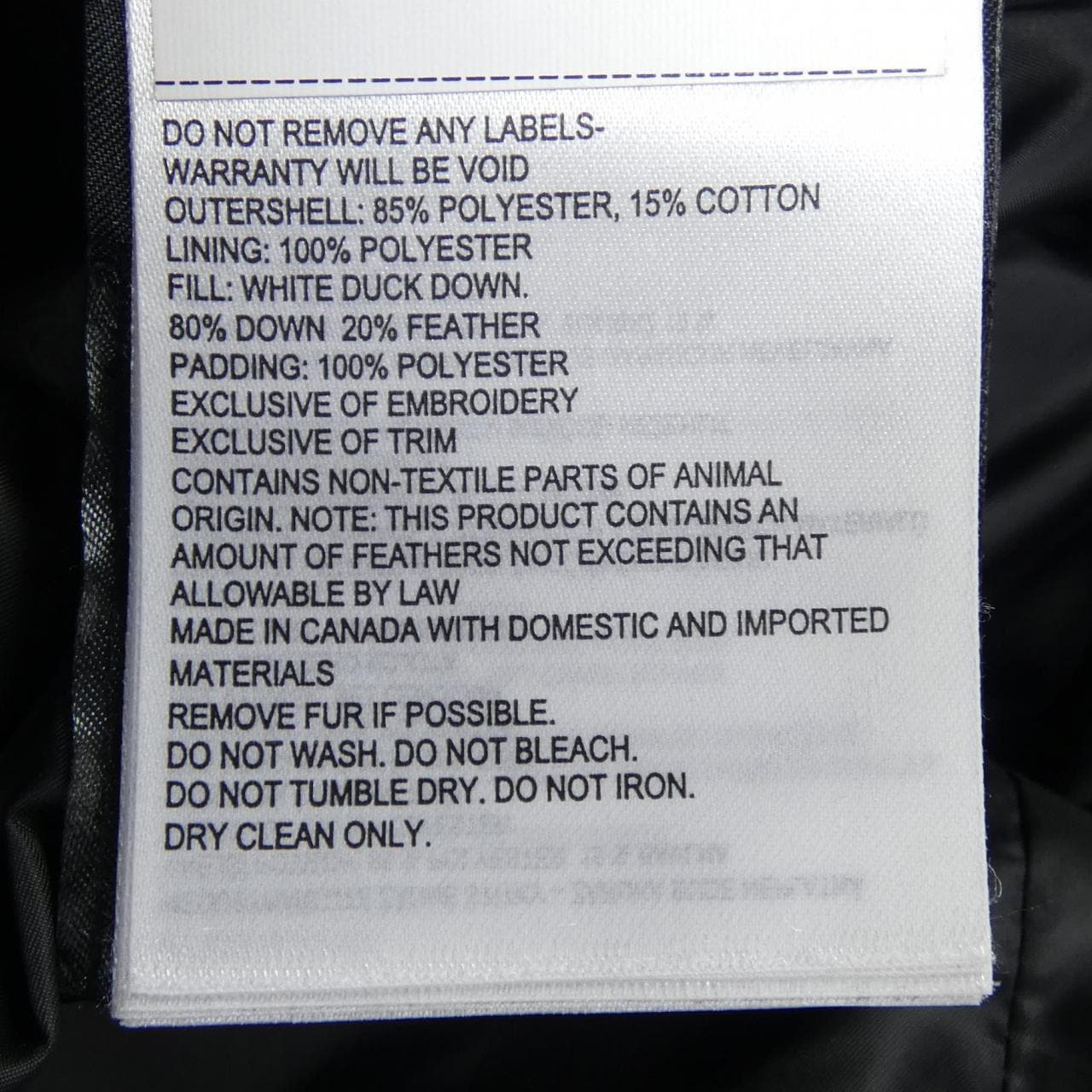 カナダグース CANADA GOOSE BLACK LABEL 3426MB CHATEAU シャトー ダウンコート