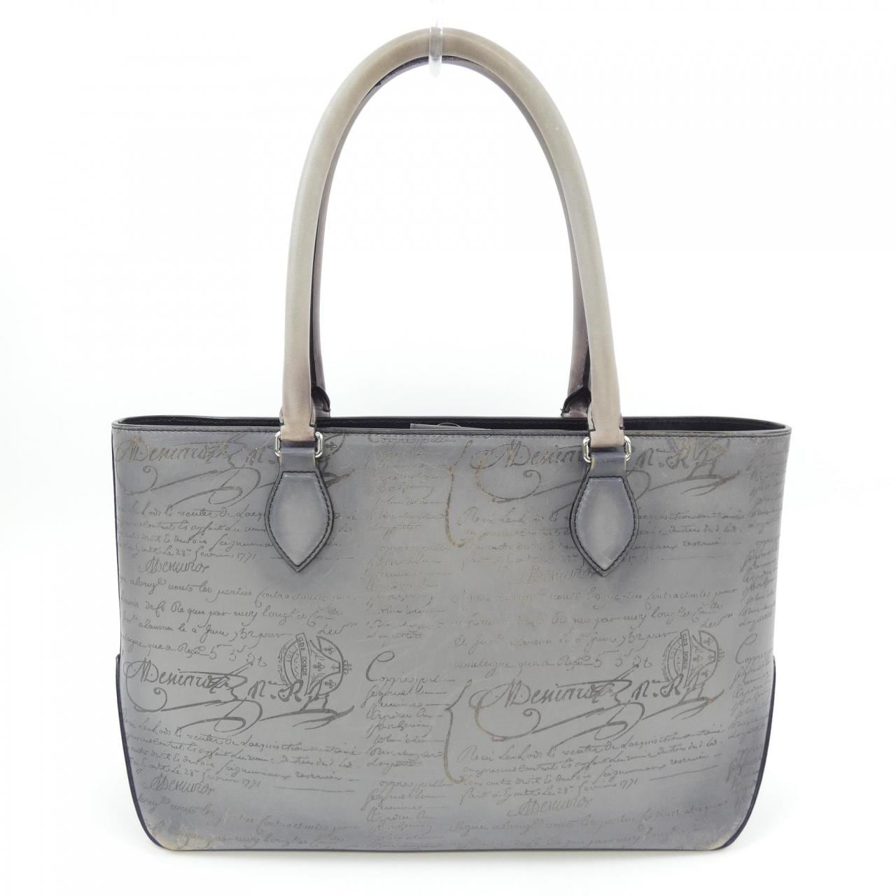 Berluti Toujou Scritto 皮革托特包