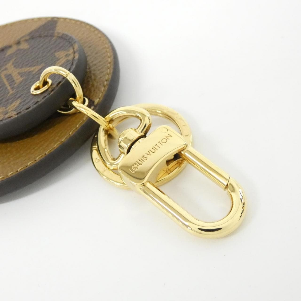 ルイヴィトン モノグラム ポルト クレ イリュストレ M69317 キーリング