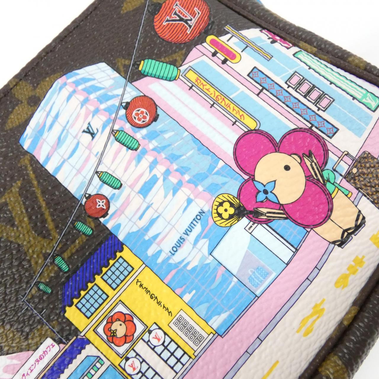 ルイヴィトン モノグラム(ヴィヴィエンヌ ホリデイ) ミニ ポシェット アクセソワール M81637 アクセサリーポーチ