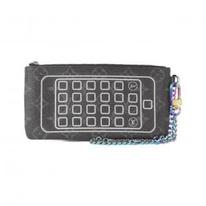 ルイヴィトン モノグラム エクリプス フラッシュ IPHONE ポーチ M64433 ポーチ