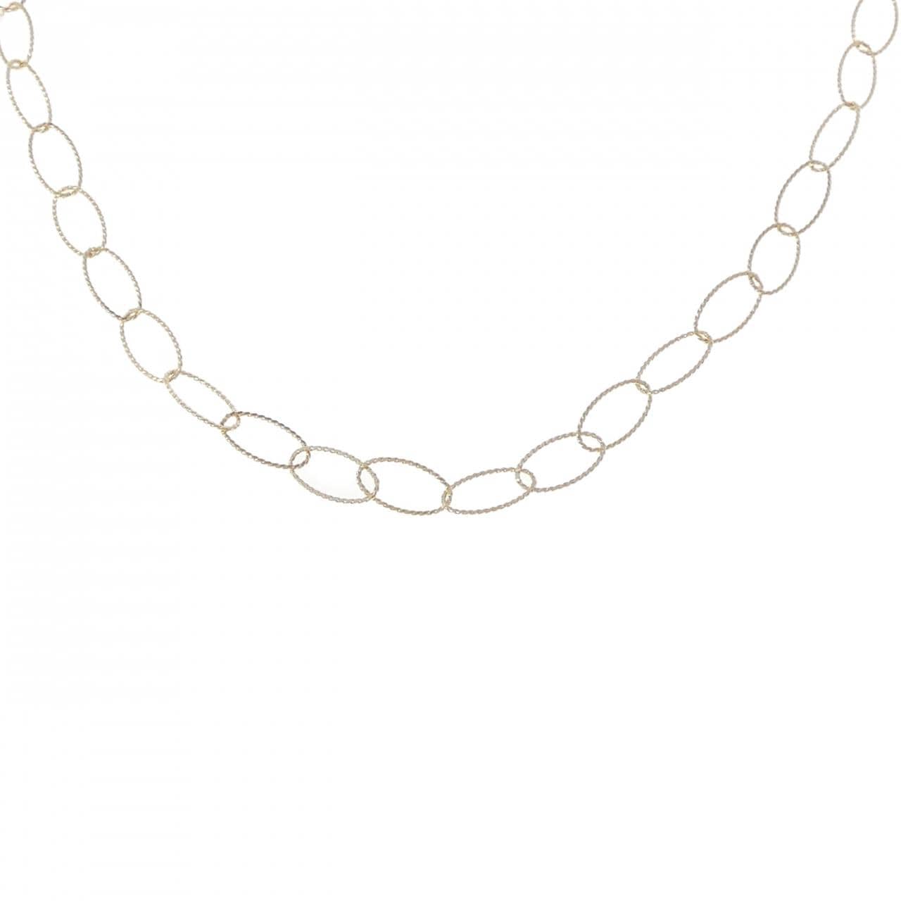 K18YG necklace