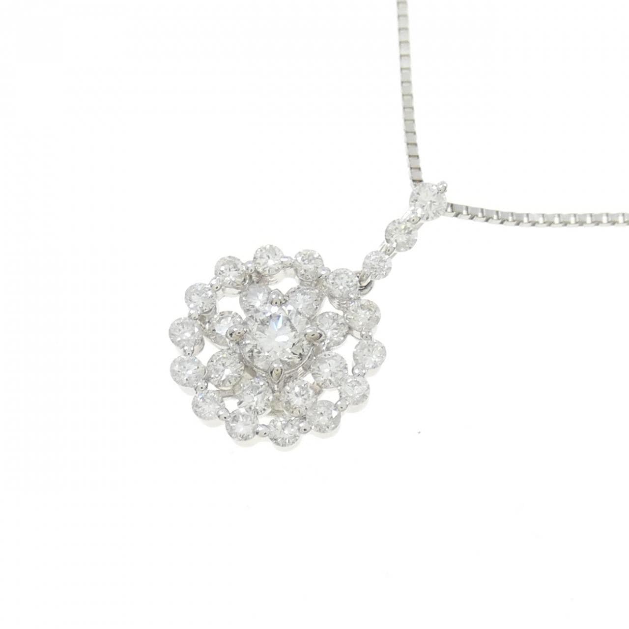PT ダイヤモンド ネックレス 0.19CT