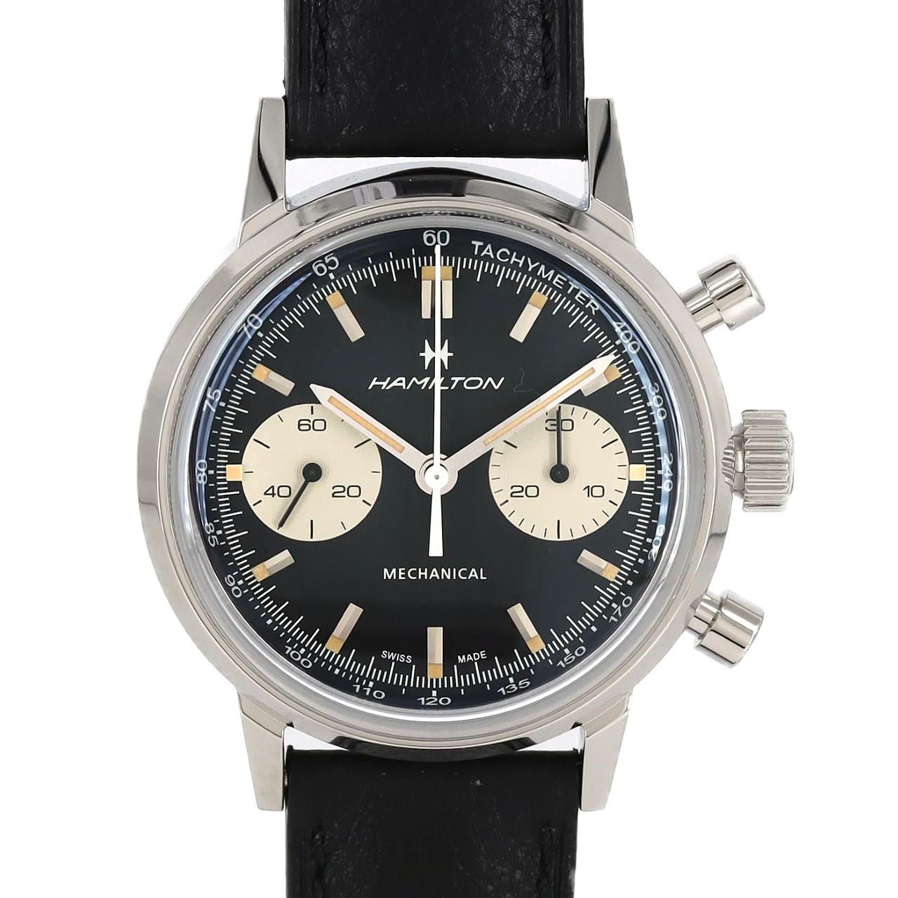 [BRAND NEW] HAMILTON Intra-Matic Chronograph H H384290/H38429730 SS Manual Winding