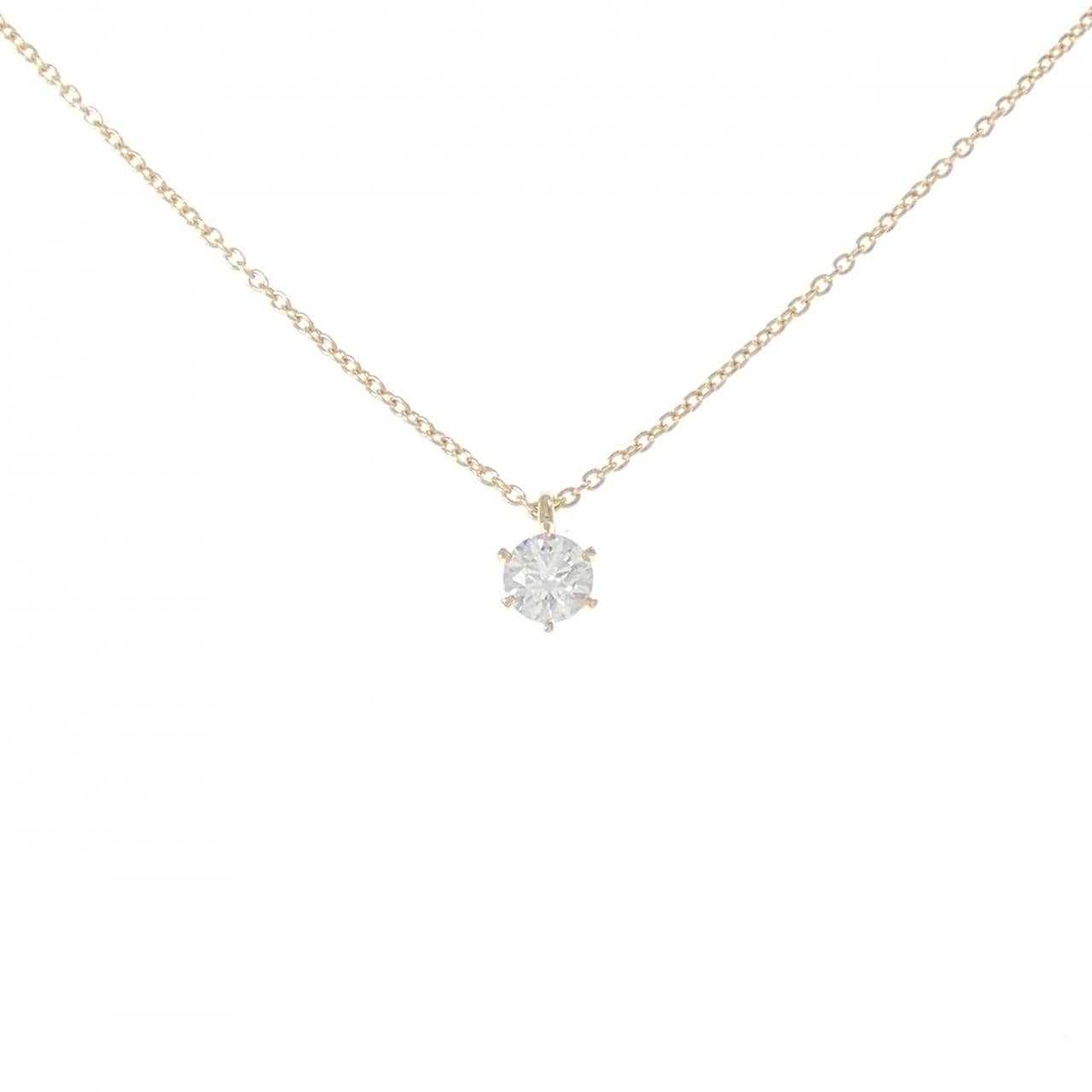 【リメイク】K18YG ダイヤモンド ネックレス 0.207CT H VS2 3EXT