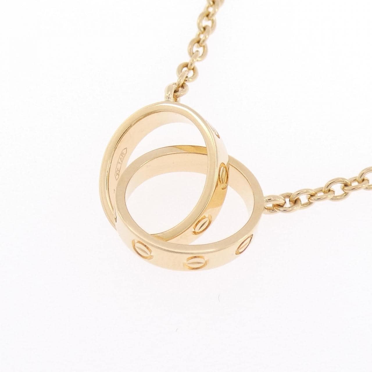 カルティエ ベビーラブ ネックレス