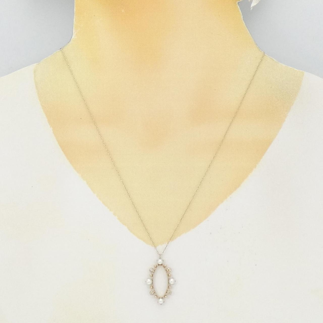 Kashikey akoya pearl necklace