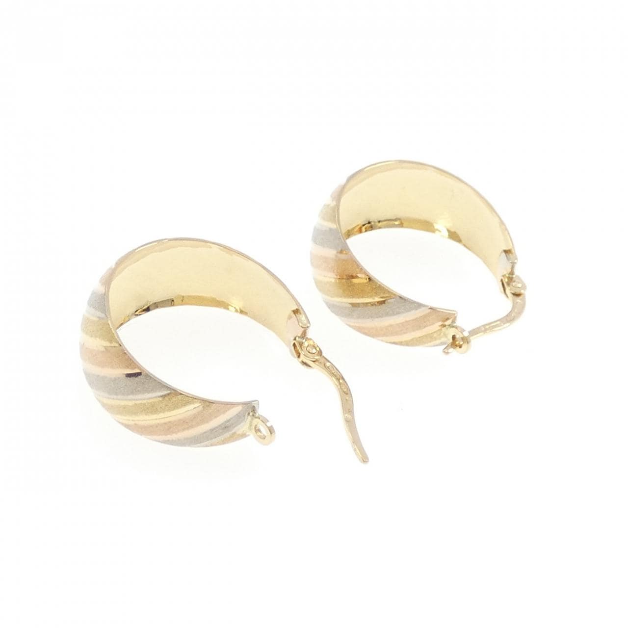 ウノアエレ 750スリーカラー ピアス