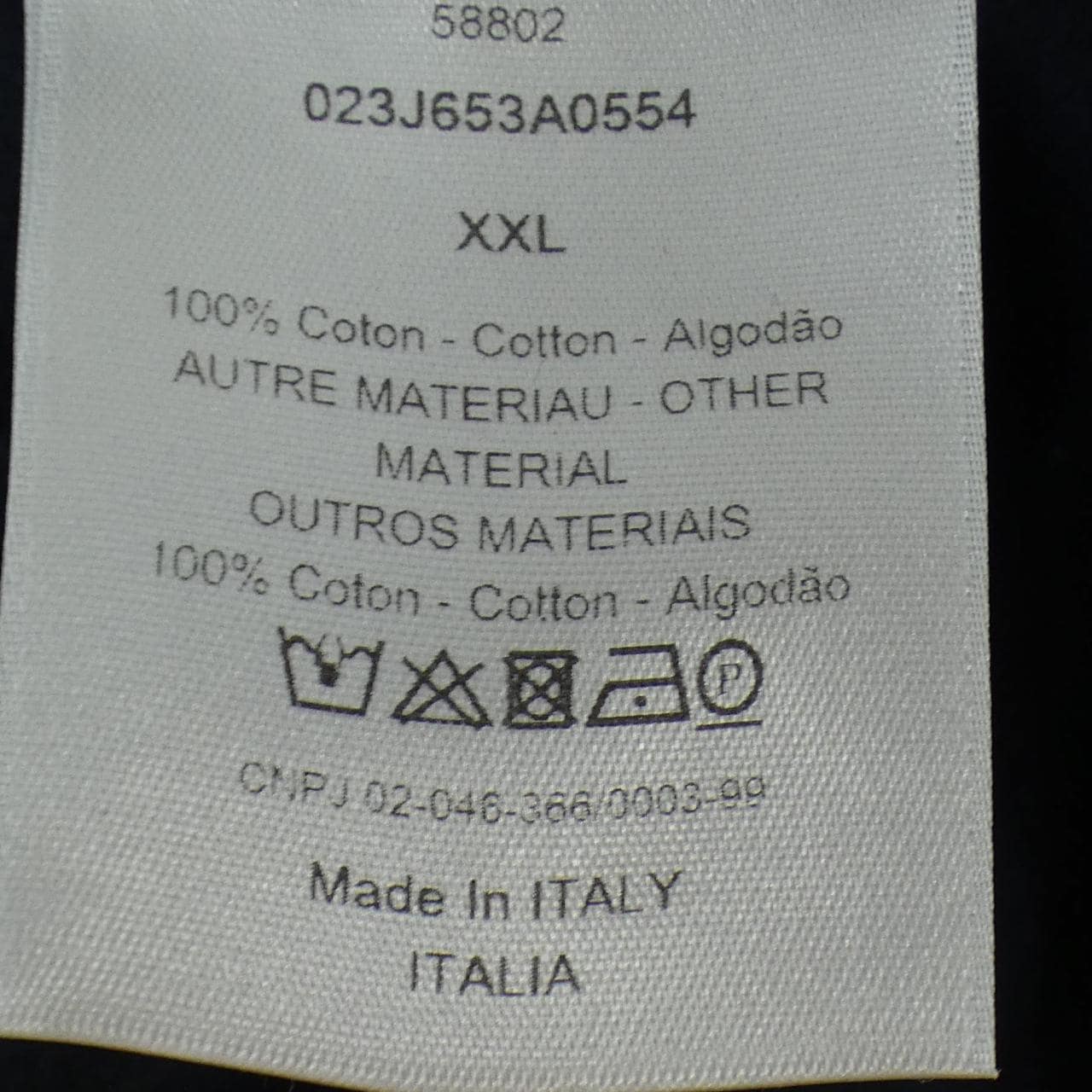 ディオール DIOR 023J653A0554 トップス