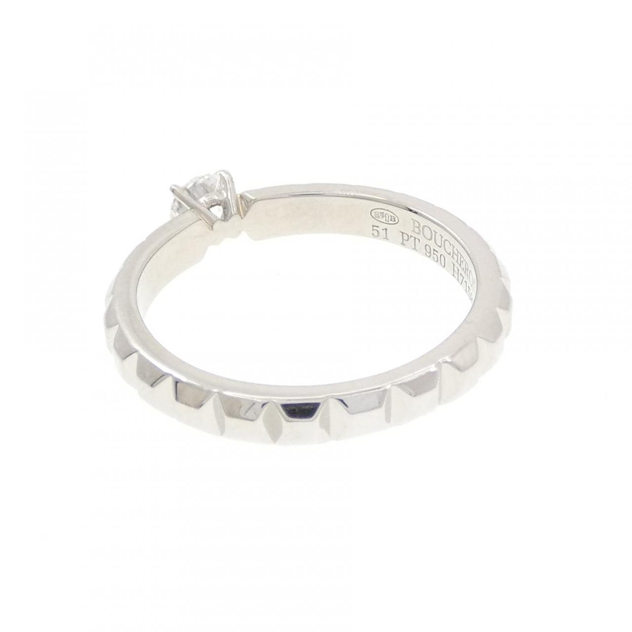 ブシュロン クル ド パリ リング 0.23CT D IF EXT