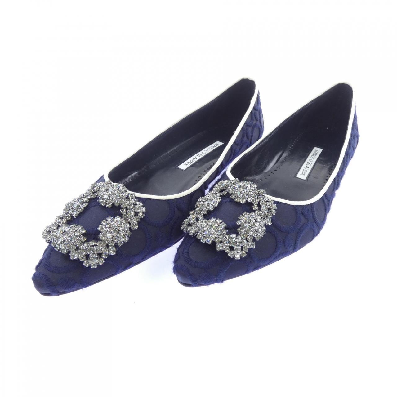 マノロブラニク MANOLO BLAHNIK HANGISI ハンギシ フラットシューズ