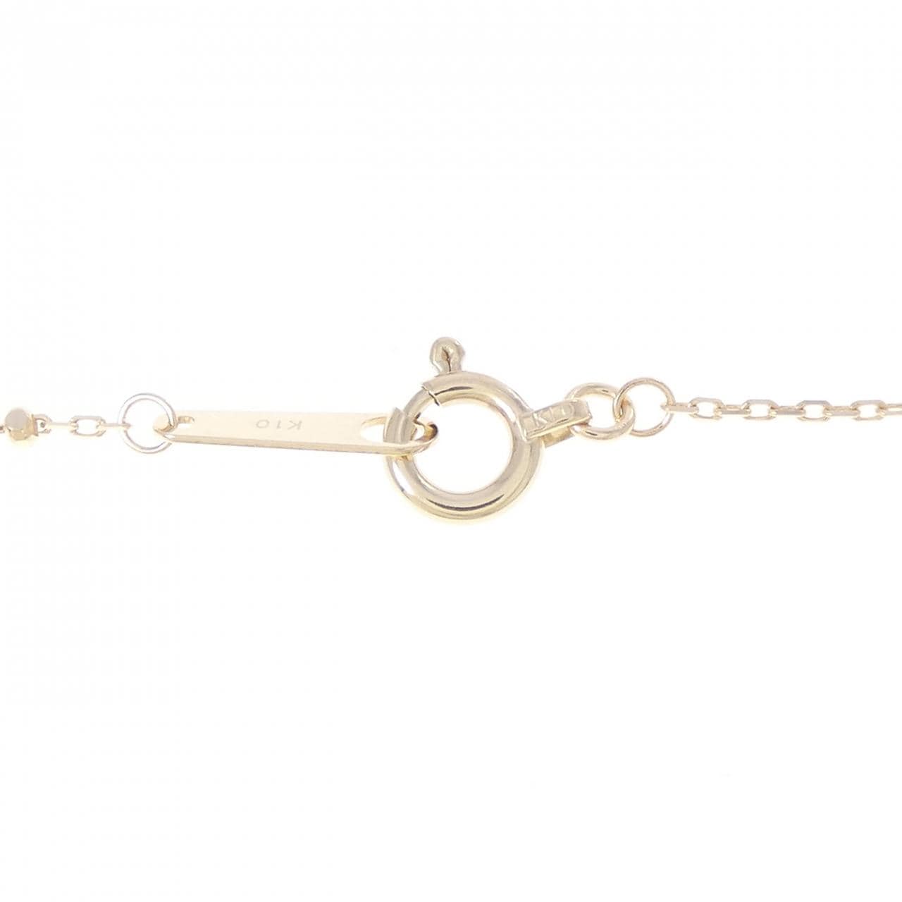 アガット ダイヤモンド ネックレス 0.01CT