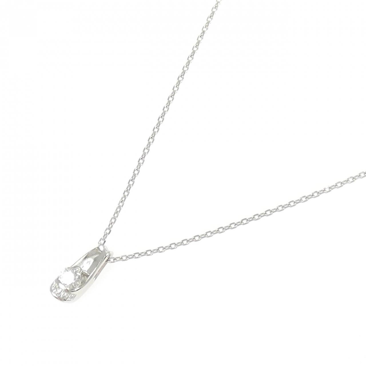 PT850 ダイヤモンド ネックレス 0.21CT