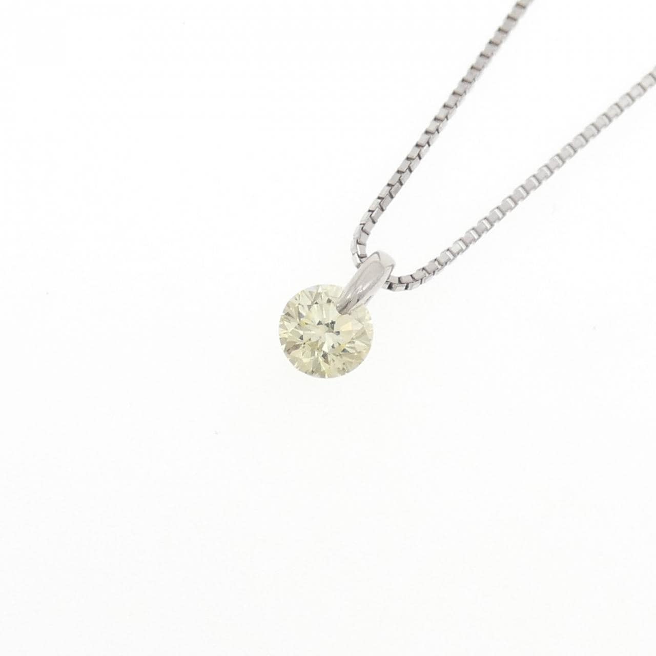 PT900/PT850 ダイヤモンド ネックレス 1.007CT