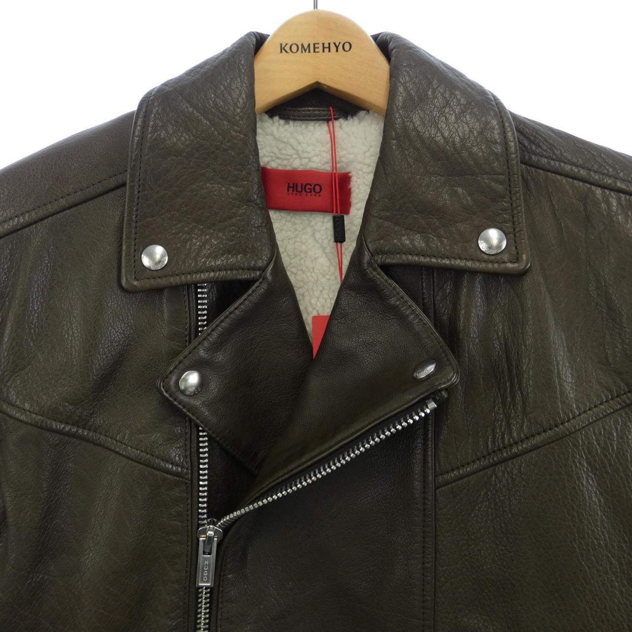 ヒューゴ HUGO レザージャケット
