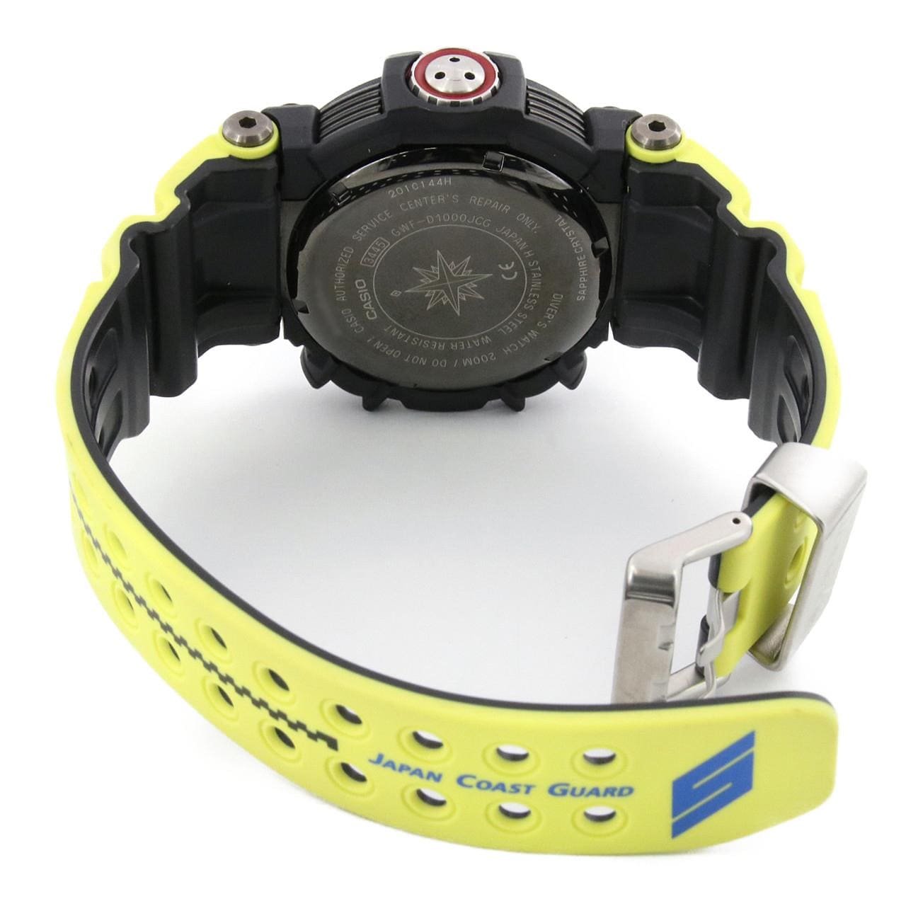 卡西歐 G-SHOCK/Frogman/日本海岸警衛隊系統 70 週年 GWF-D1000JCG-9JR 橡膠 太陽能石英