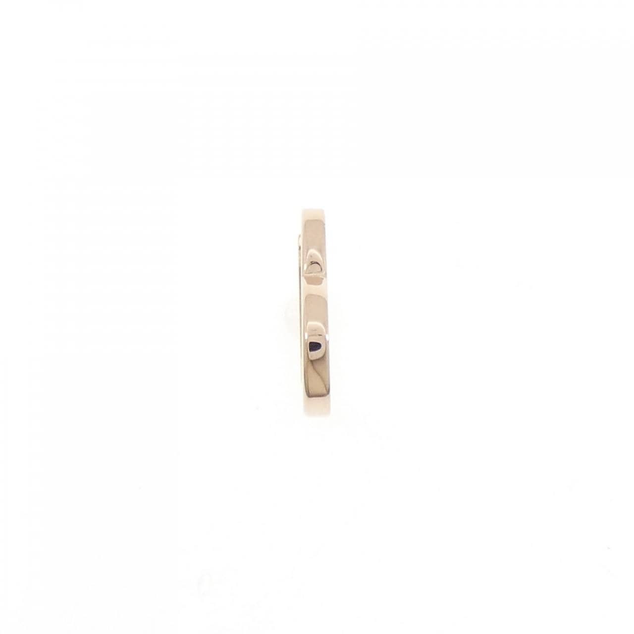 K18PG ハート ピアス 片耳