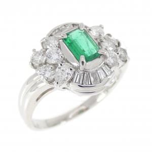PT850 エメラルド リング 0.32CT
