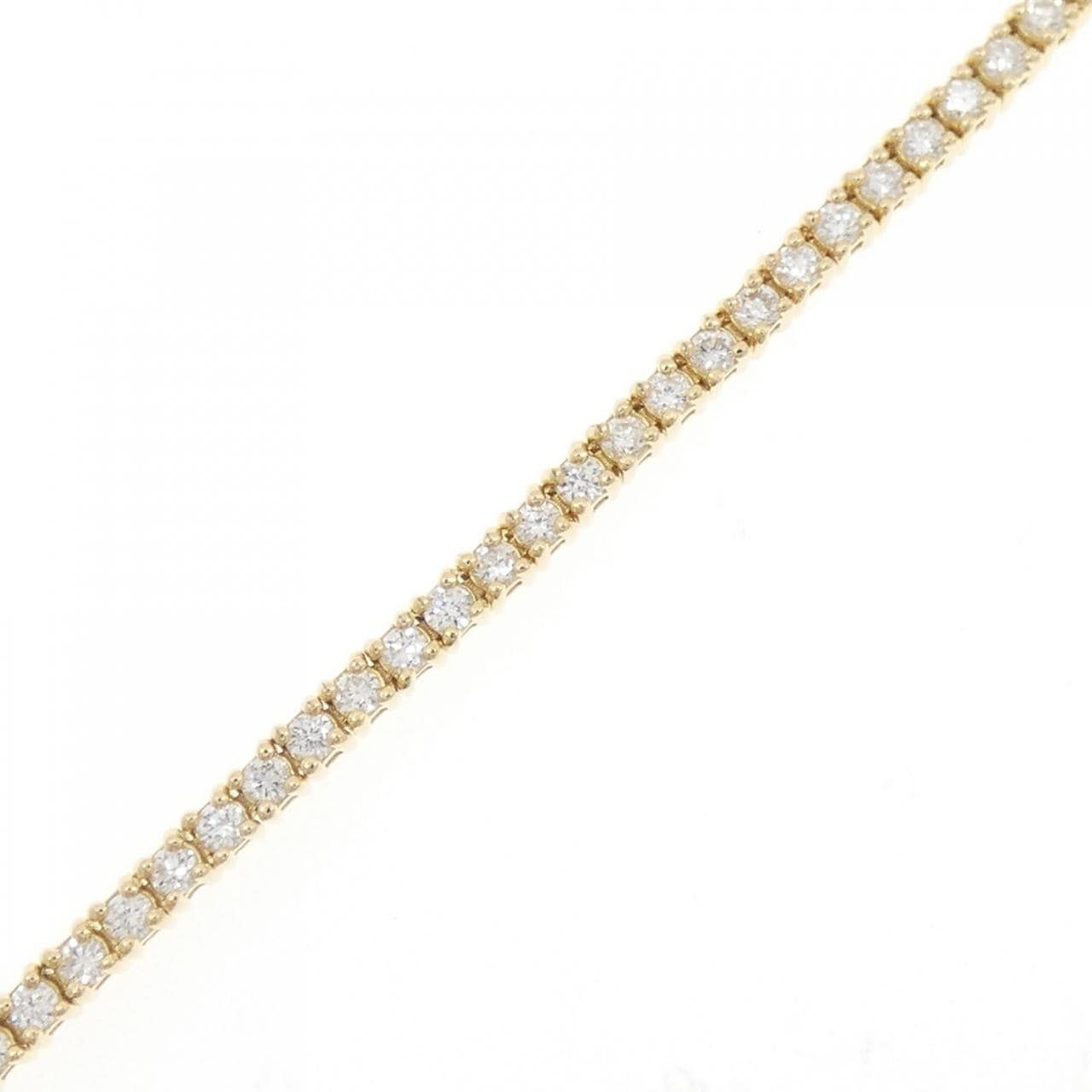 【リメイク】K18YG ダイヤモンド ブレスレット 1.33CT