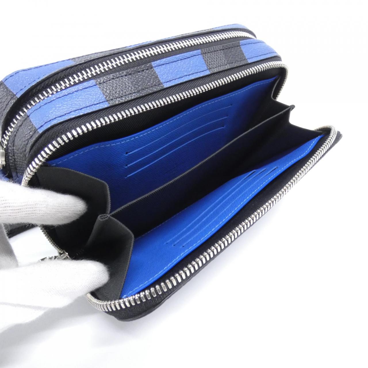 ルイヴィトン ダミエ グラフィット ジャイアント アルファ ウエアラブル ウォレット N60414 ショルダーバッグ