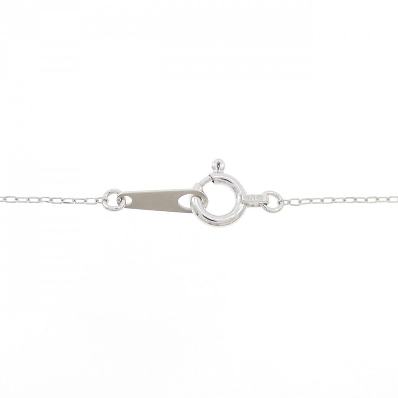 K10WG ダイヤモンド ネックレス 0.012CT