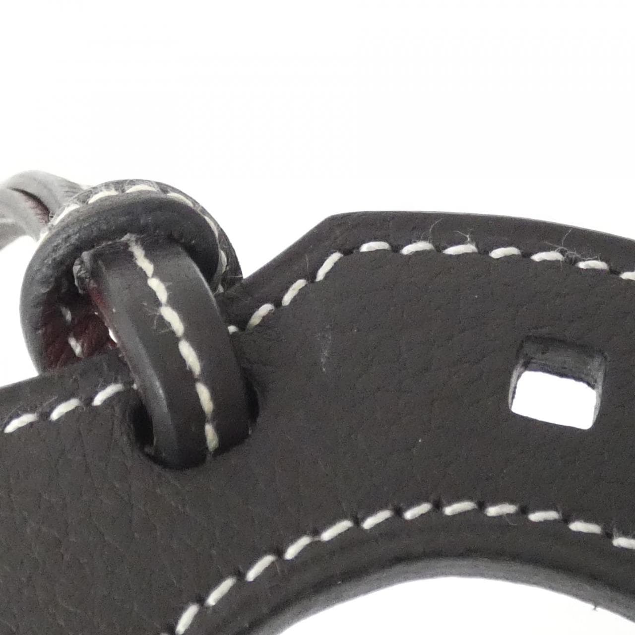 エルメス パドック フェールアシュバル バイカラー 074278CA バッグチャーム